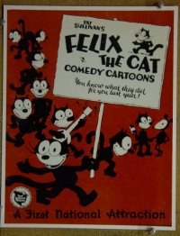 #3151 FELIX THE CAT 1990s repro trade ad 