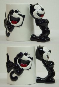 #3083 FELIX large ceramic coffee mug '97 