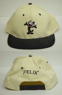 #3100 FELIX THE CAT adjustable crFme hat '90s 