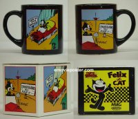 #3078 FELIX THE CAT ceramic mug '89 congrats! 