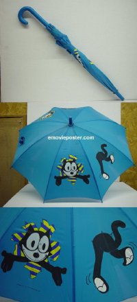 #3105 FELIX THE CAT blue umbrella 1989 