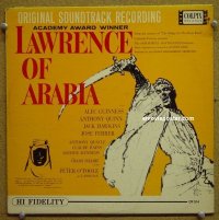 #2223 LAWRENCE OF ARABIA soundtrack LP '63 