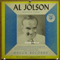 #1632 AL JOLSON SOUVENIR ALBUM VOL 2 '49 