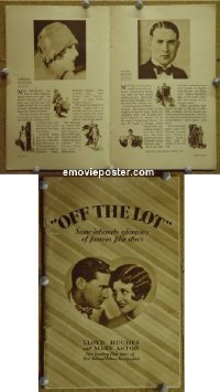 #2916 OFF THE LOT book '28 Crawford,Loy,Astor 