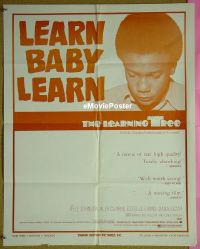 #023 LEARNING TREE special poster '69 Johnson 