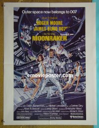 #8035 MOONRAKER special poster 79 Roger Moore 