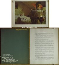 #2640 RYAN'S DAUGHTER portfolio with 9 11x14 prints '70 David Lean, Robert Mitchum, Sarah Miles