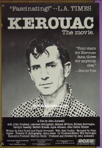 #9098 KEROUAC THE MOVIE special poster '85 