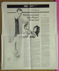 #2828 POLYESTER promo poster '81 John Waters 