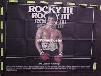 #070 ROCKY 3 subway poster '82 Stallone 
