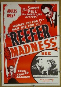 #2921 REEFER MADNESS WC R60s marijuana! 