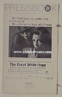 GREAT WHITE HOPE pressbook