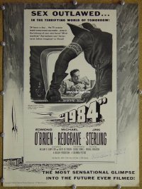 g006 1984 vintage movie pressbook '56 Edmond O'Brien, George Orwell