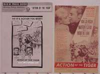 ACTION OF THE TIGER herald pressbook