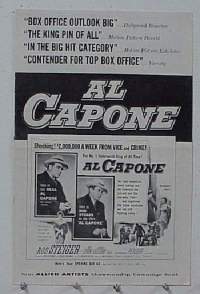 AL CAPONE pressbook