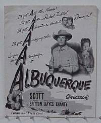 ALBUQUERQUE pressbook