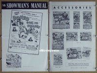 #A133 BONZO GOES TO COLLEGE pressbook '52 football