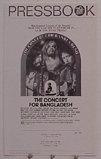 CONCERT FOR BANGLADESH pressbook