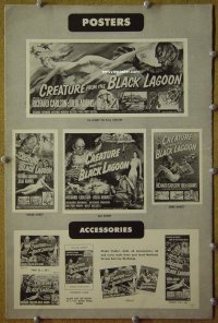 #5439 CREATURE FROM THE BLACK LAGOON pb 54 3D