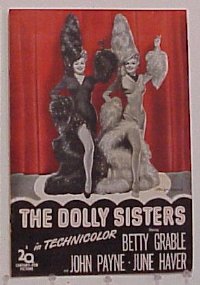 DOLLY SISTERS pressbook