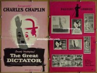 #3108 GREAT DICTATOR pb R58 Chaplin 