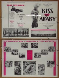 #169 KISS OF ARABY/DEADWOOD PASS pb '33 Byron 