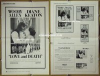 #3156 LOVE & DEATH pb '75 Woody Allen 