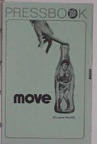 #A581 MOVE pressbook '70 Elliott Gould