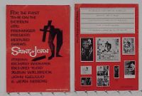 #A712 SAINT JOAN pressbook '57 Jean Seberg, Widmark