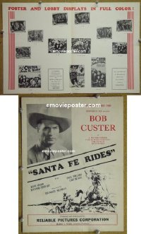 #3206 SANTA FE RIDES pb '37 Custer 
