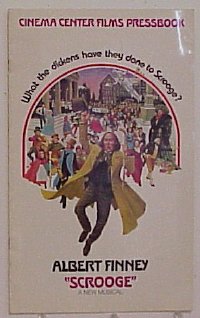 #A729 SCROOGE pressbook '71 Albert Finney