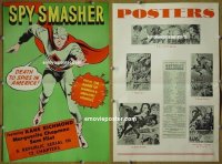 #3220 SPY SMASHER pb '70s the Whiz Comics super hero, death to spies in America!