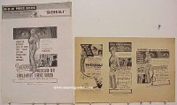 #A813 SVENGALI pressbook '55 hypnosis, Neff, Wolfit