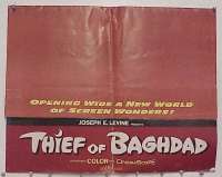 #A842 THIEF OF BAGHDAD pressbook '61 Reeves