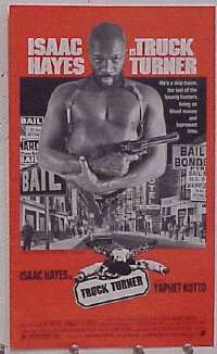 #119 TRUCK TURNER pb '74 AIP, Isaac Hayes 