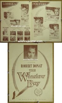 #3255 WINSLOW BOY pb '50 Robert Donat 