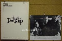 #3794 DEATHSHIP presskit '80 Kennedy, Crenna 