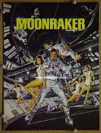 #2964 MOONRAKER program book 79 Moore as Bond 