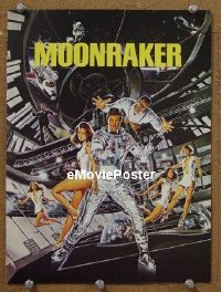 #027 MOONRAKER program '79 James Bond, Moore 