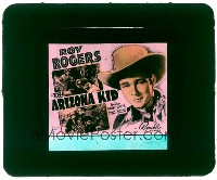 #341 ARIZONA KID glass slide '39 Roy Rogers 