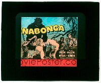 #143 NABONGA glass slide '44 Buster Crabbe 