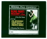 #262 BLIND MAN'S HOLIDAY glass slide '17 WOW! 