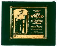 #286 '19 JESS WILLIARD BOXING FILM glassslide 