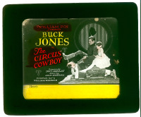 #082 CIRCUS COWBOY glass slide '24 Buck Jones 