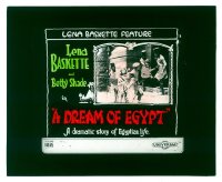 #256 DREAM OF EGYPT glass slide '10s Baskette 