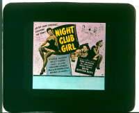 #126 NIGHT CLUB GIRL glass slide '44 Austin 