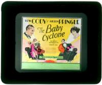 #2669 BABY CYCLONE glass slide '28 Lew Cody 