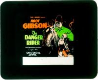#2681 DANGER RIDER glass slide 28 Hoot Gibson 