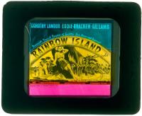 #2712 RAINBOW ISLAND glass slide '44 Lamour 