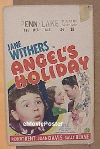 #073 ANGEL'S HOLIDAY WC '37 Jane Withers 